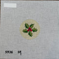 Holly Sprig Mini Round