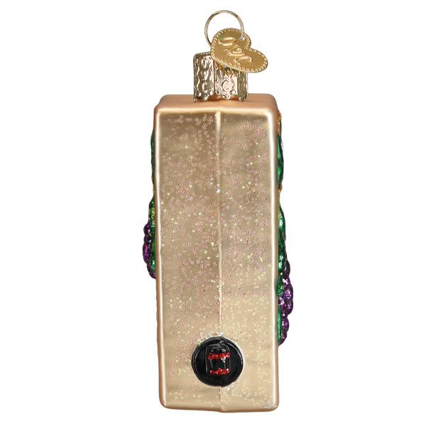 Old World Christmas Boxed Wine Christmas Tree Ornament