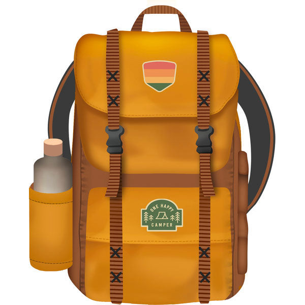 Camping Back Pack Ornament