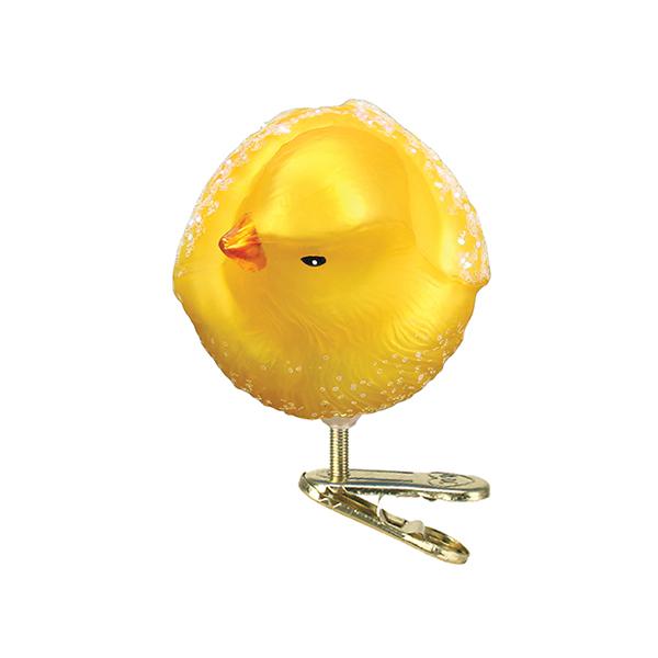 Canary Glass Ornament for the Christmas Tree