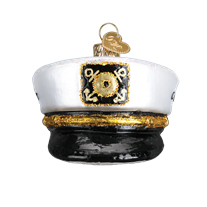 Captain's Cap Ornament - Old World Christmas