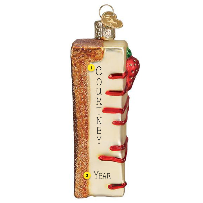 Cheesecake Ornament - Old World Christmas