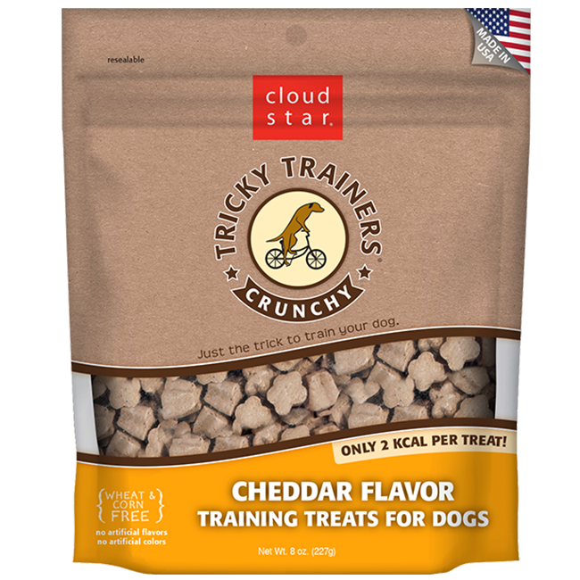 Cloud Star TRICKY TRAINERS CRUNCHY TREATS: CHEDDAR