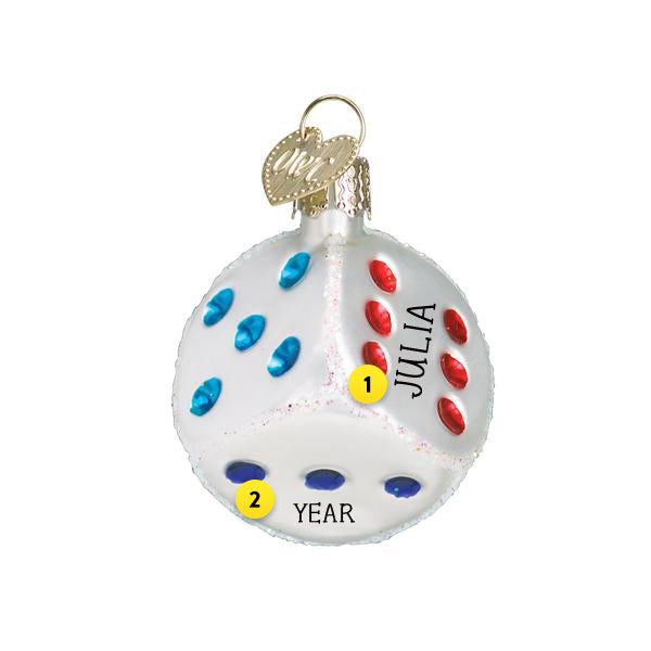 Dice Ornament - Old World Christmas