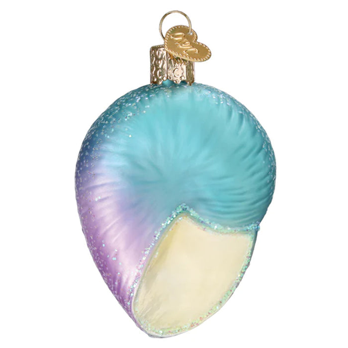 Fanciful Spiral Shell Ornament - Old World Christmas 12701