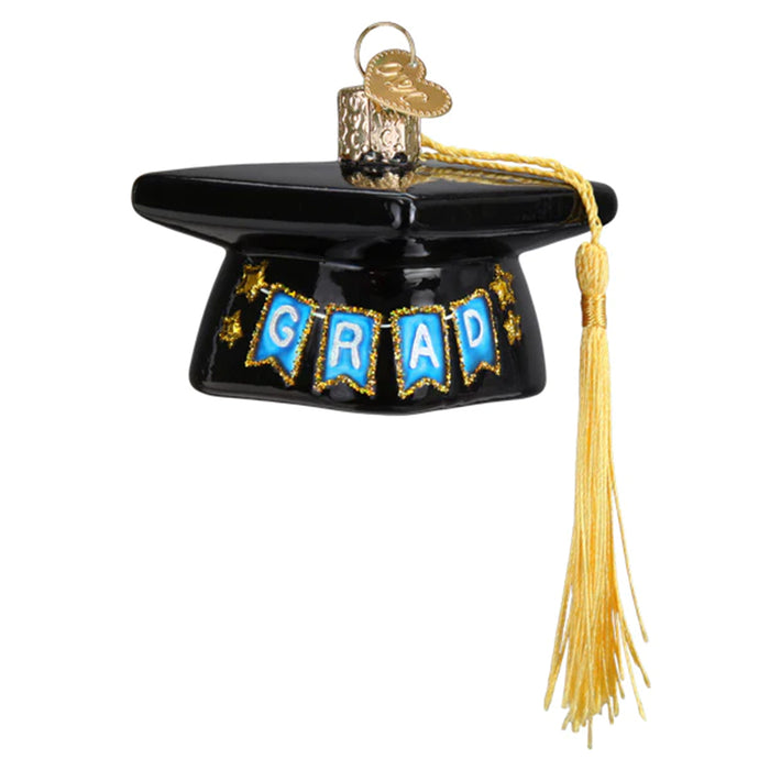 Graduation Cap Ornament - Old World Christmas 36342