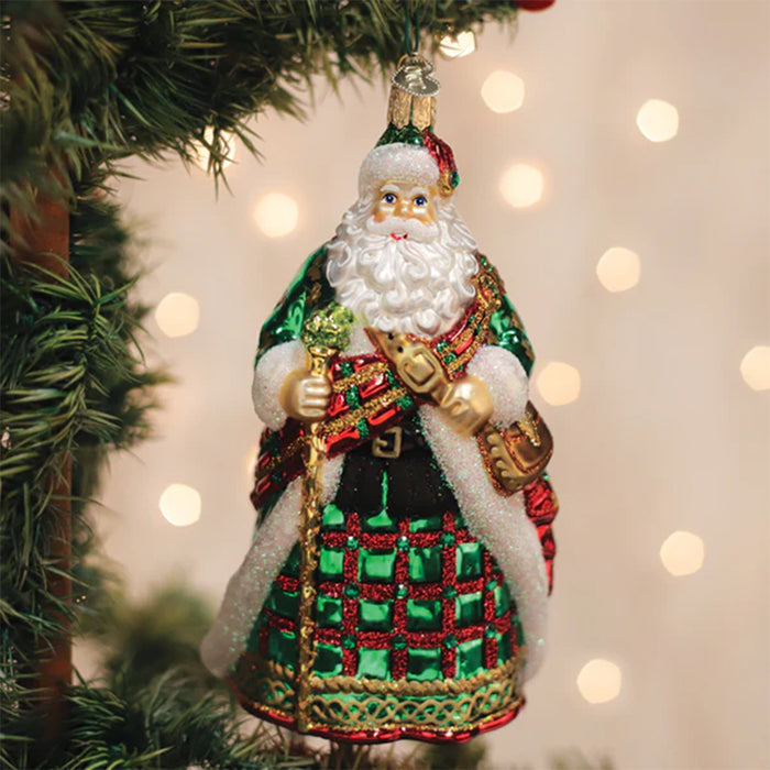Irish Father Christmas Ornament - Old World Christmas