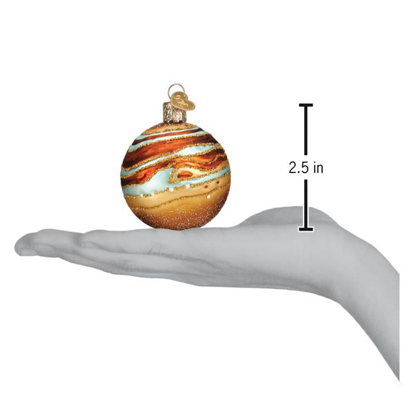 Jupiter Glass ornament for the Christmas tree