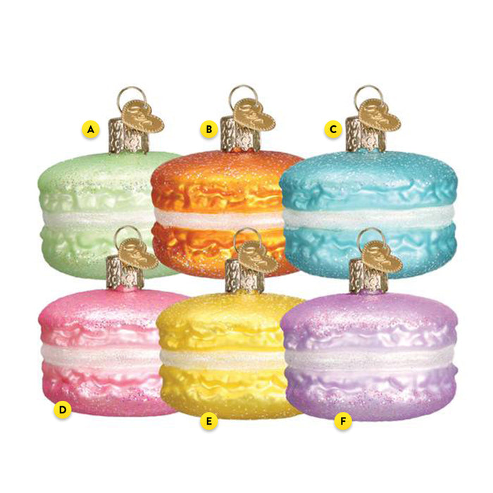 Macaron Ornament 6 assorted colors please choose one