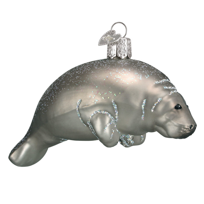 Manatee Ornament for Christmas Tree