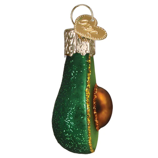 Mini Avocado Christmas Tree Ornament - Old World Christmas