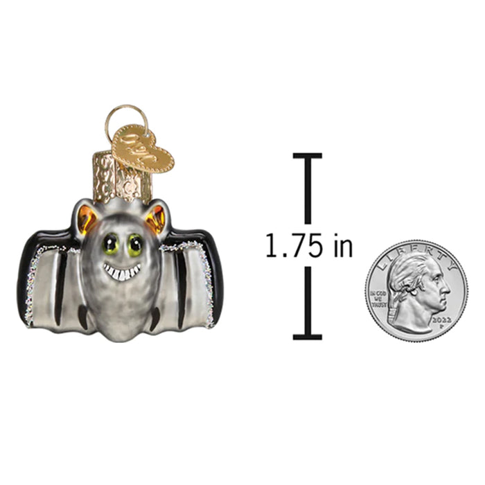 Mini Bat Ornament - Old World Christmas 86750