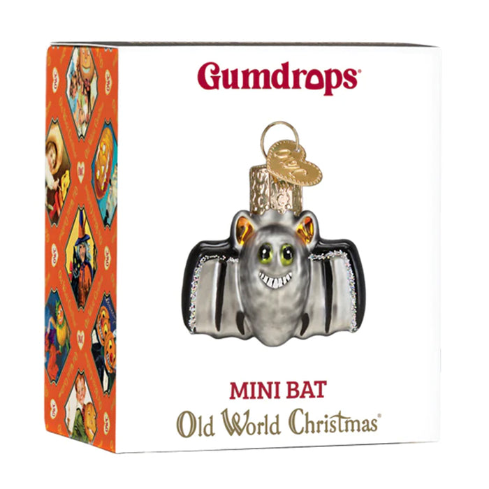 Mini Bat Ornament - Old World Christmas 86750