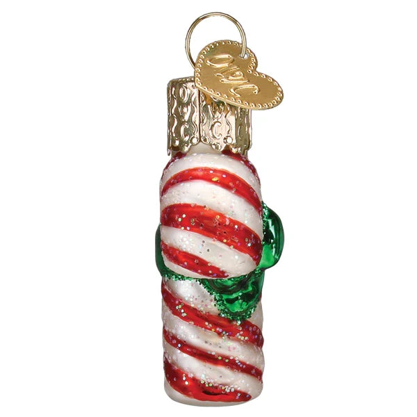 Mini Candy Cane Christmas Tree Ornament - Old World Christmas