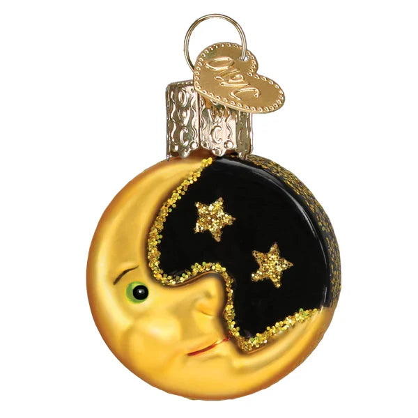 Mini Moon Christmas Tree Ornament - Old World Christmas