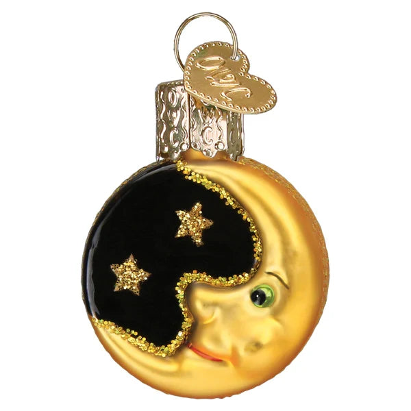 Mini Moon Christmas Tree Ornament - Old World Christmas