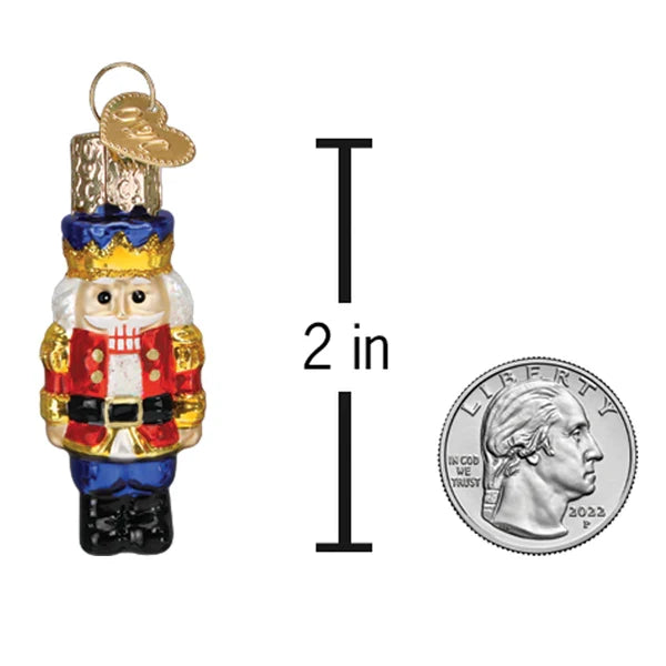 Mini Nutcracker Soldier Ornament - Old World Christmas
