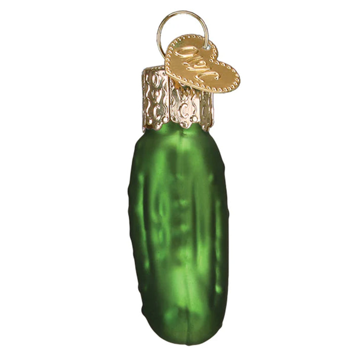 Mini Pickle Ornament - Old World Christmas Front View