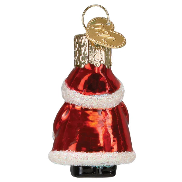 Mini Santa Ornament - Old World Christmas