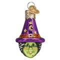 Mini Witch Head Ornament - Old World Christmas 86760