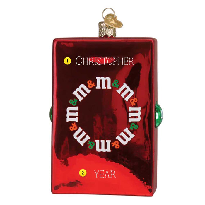 M&M's Vending Machine Ornament - Old World Christmas