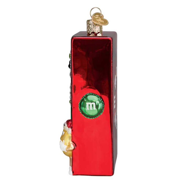 M & M's Vending Machine Ornament - Old World Christmas