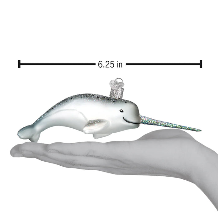 Narwhal Ornament Size