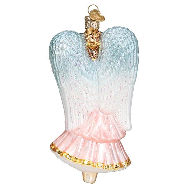 Nativity Angel Glass ornament for the Christmas tree