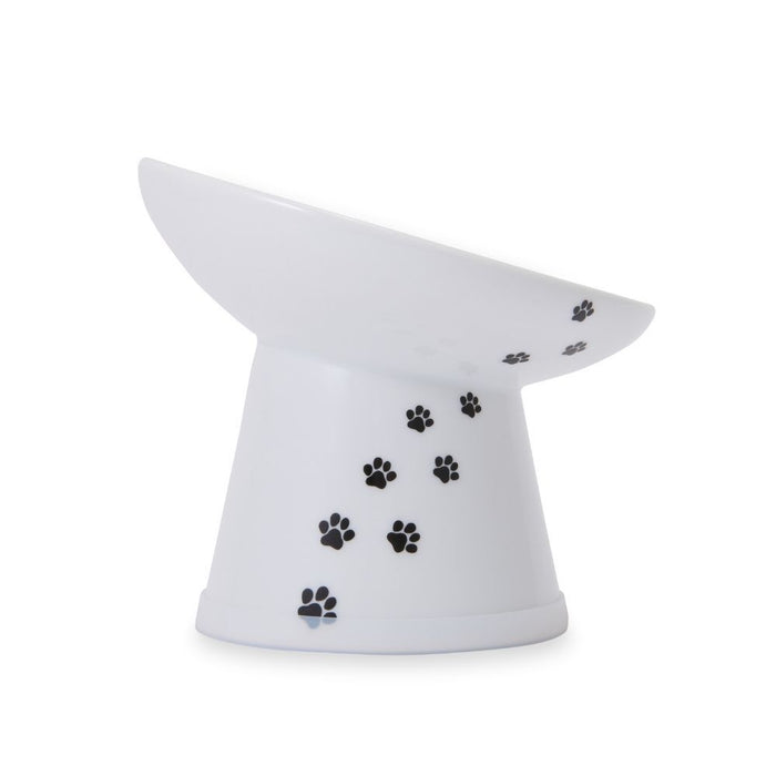 Necoichi Tilted Stress Free Raised Cat Food Bowl