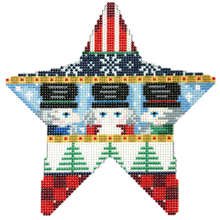 Nutcracker & Snowflakes Star