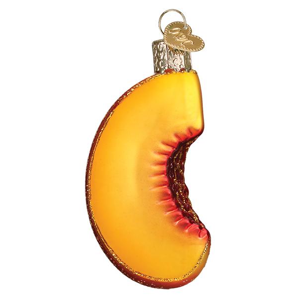 Peach Slice Ornament - Old World Christmas