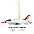 Personalized Air Force Thunderbird Ornament