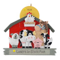 Personalized Barnyard with Animals Ornament