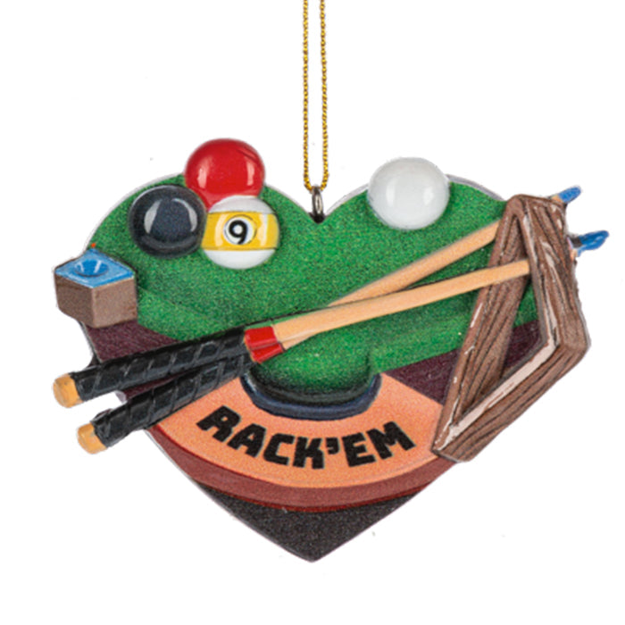 Personalized Billiards Ornament - Pool
