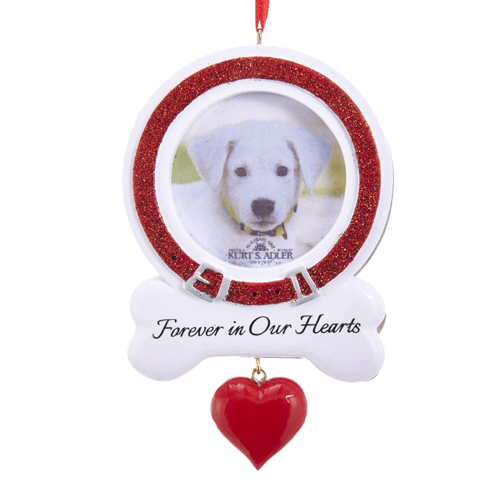 Dog Memorial Frame Ornament