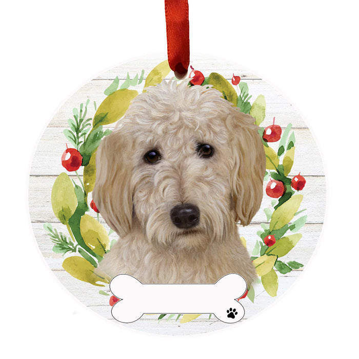 Personalized Goldendoodle Ornament