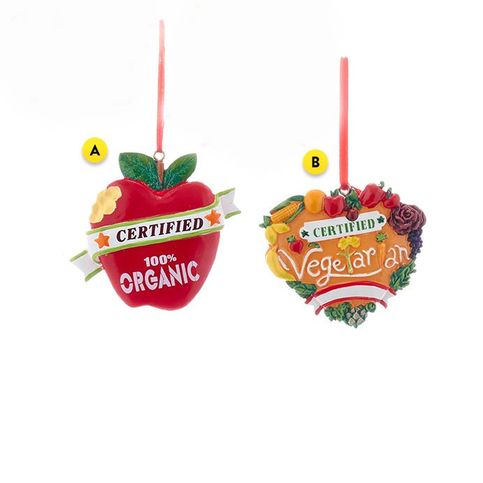Personalized Health Food Ornaments