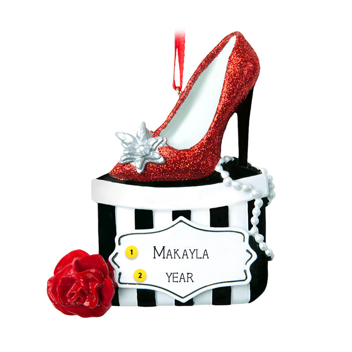 Holiday Shoe Christmas Tree Ornament