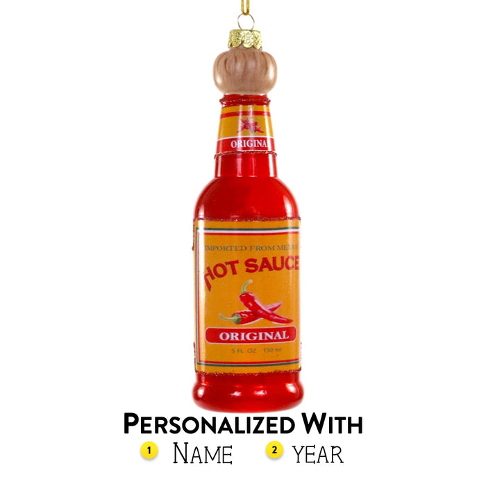 Bottle Of Hot Sauce Ornament