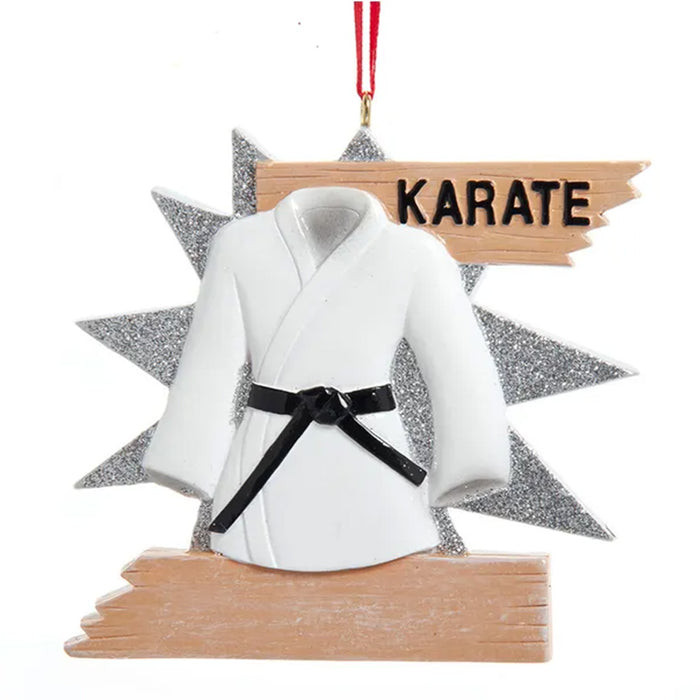 Personalized Karate Jacket Ornament