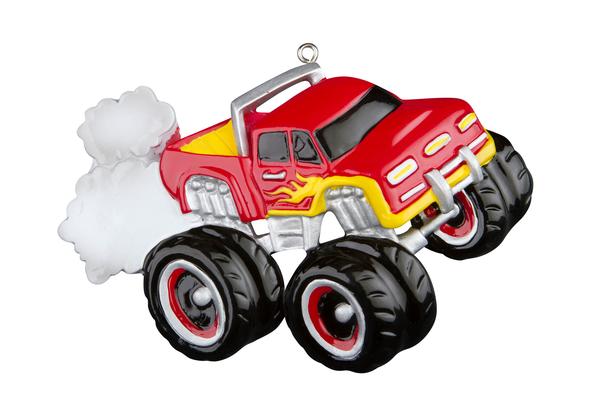 Personalized Monster Truck Ornament