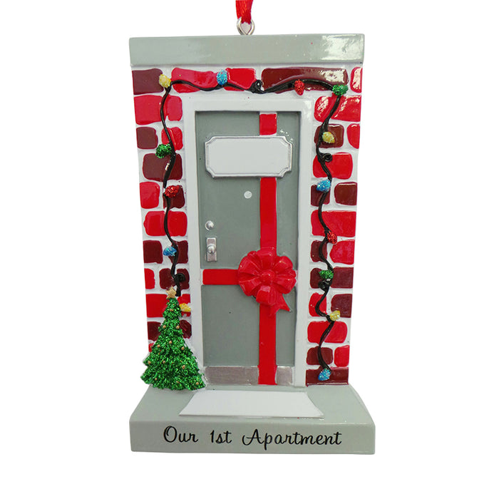 Our 1st Apartment Ornament for Christmas Tree