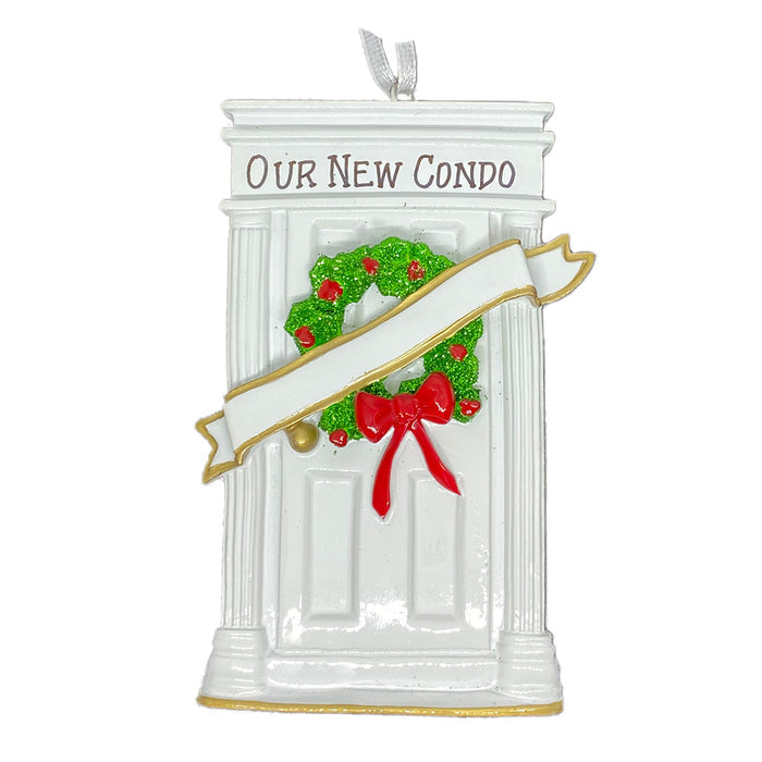 Our New Condo Personalized Christmas Ornament