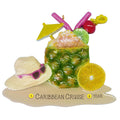 Personalized Pineapple Drink Ornament