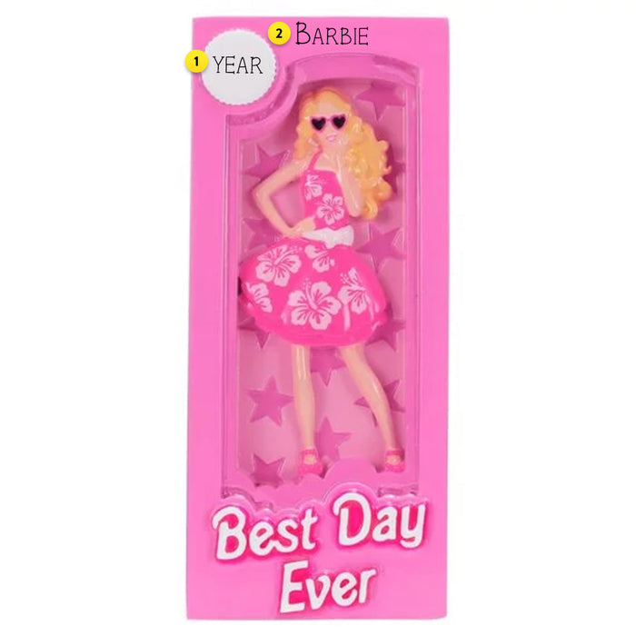Personalized Pink Doll Box Ornament OR2825