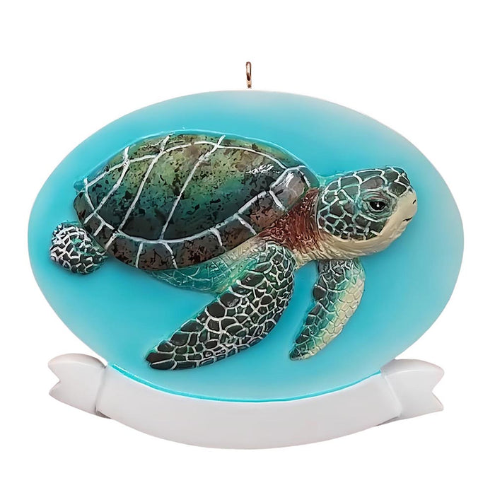 Personalized Sea Turtle Ornament