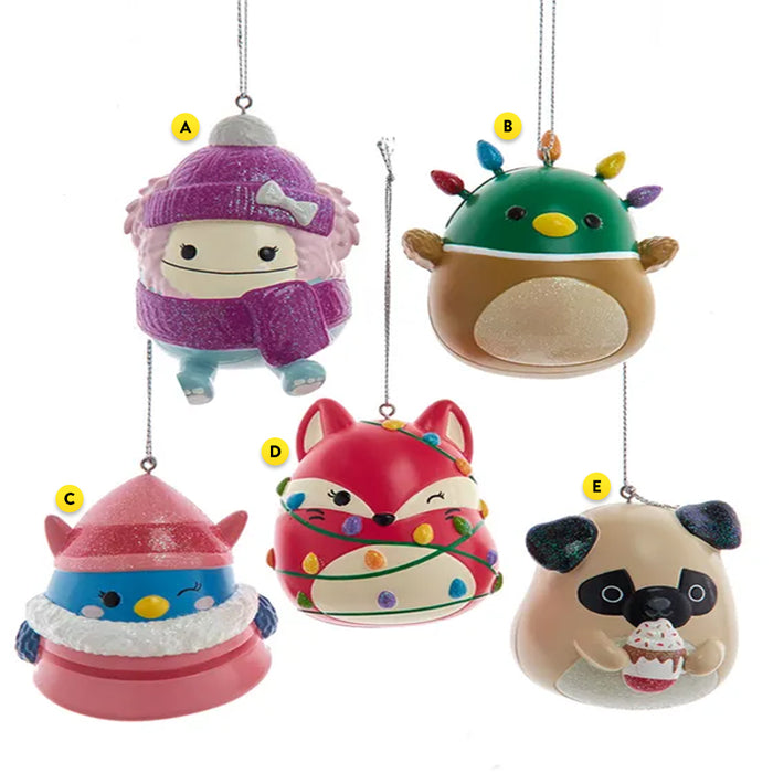 Personalized Squishmallows® Ornaments 5 Styles
