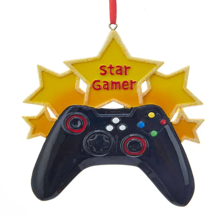 Personalized "Star Gamer" Controller Ornament