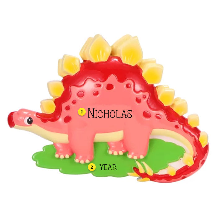 Personalized Stegasaurus Ornament OR2697