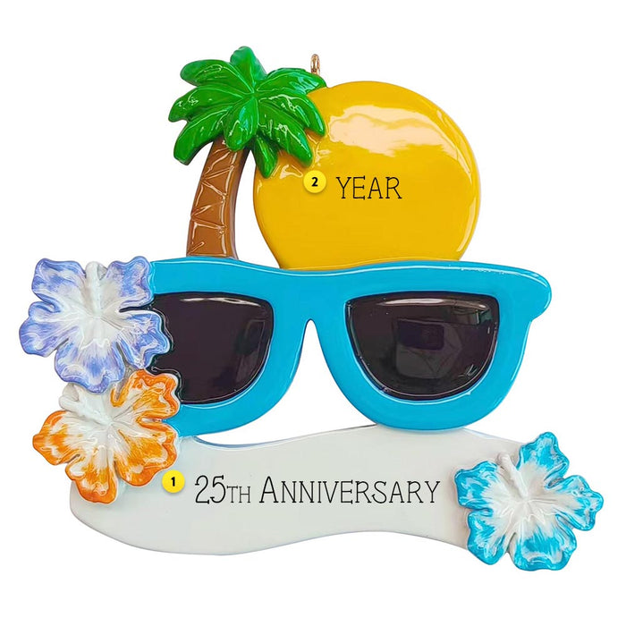 Personalized Sunglasses Ornament